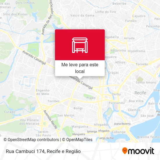 Rua Cambuci 174 mapa