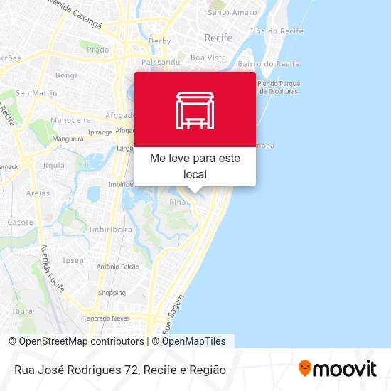 Rua José Rodrigues 72 mapa