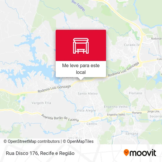 Rua Disco 176 mapa