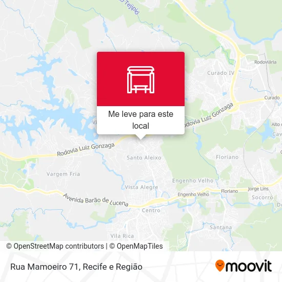 Rua Mamoeiro 71 mapa