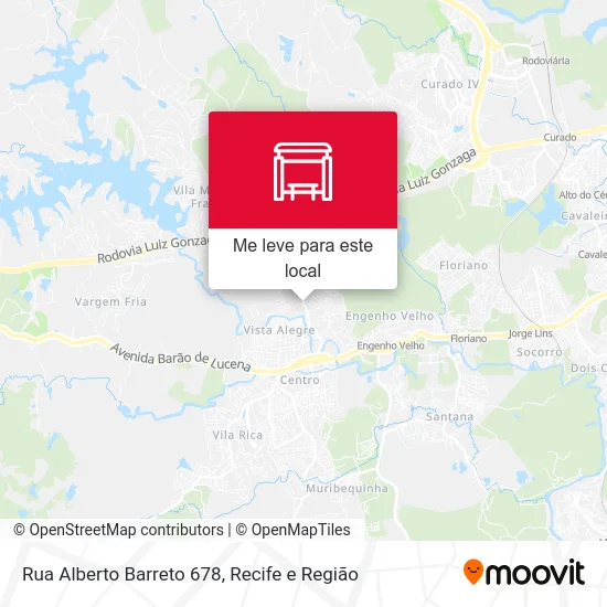 Rua Alberto Barreto 678 mapa