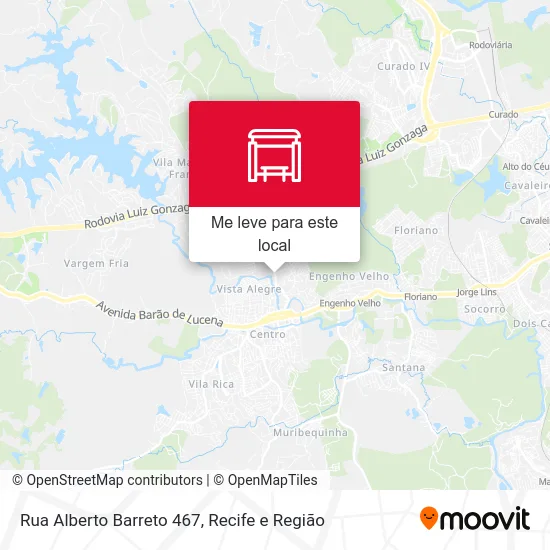 Rua Alberto Barreto 467 mapa