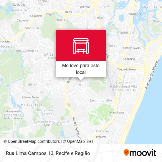 Rua Lima Campos 13 mapa