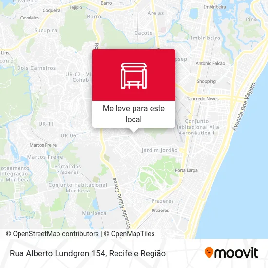 Rua Alberto Lundgren 154 mapa