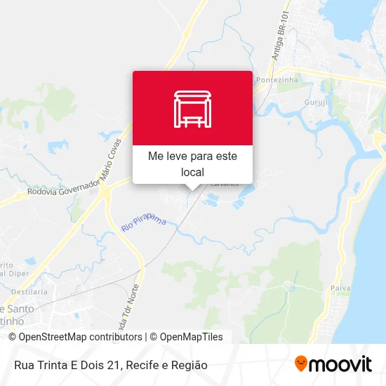 Rua Trinta E Dois 21 mapa