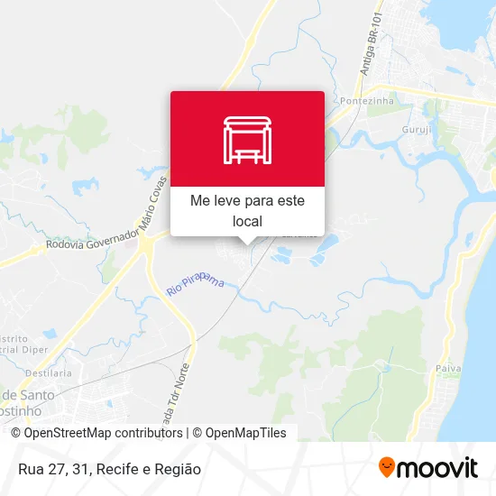 Rua 27, 31 mapa