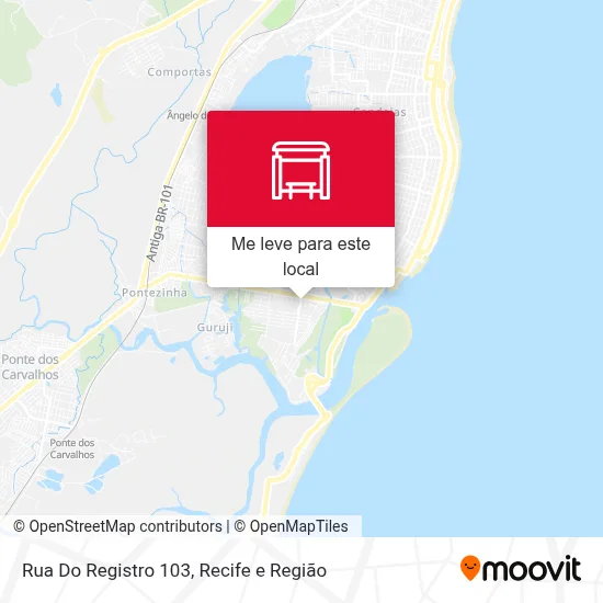 Rua Do Registro 103 mapa