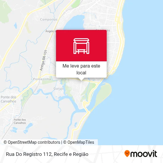 Rua Do Registro 112 mapa