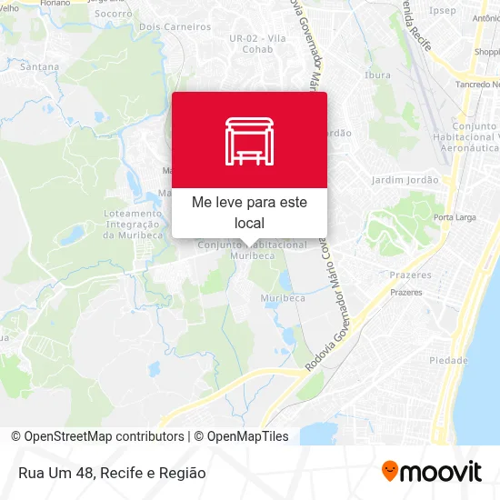 Rua Um 48 mapa