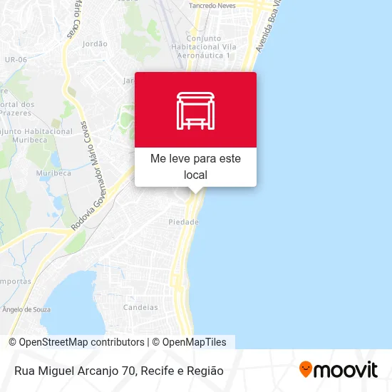 Rua Miguel Arcanjo 70 mapa