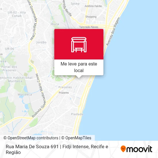 Rua Maria De Souza 691 | Fidji Intense mapa