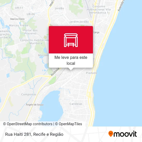 Rua Haiti 281 mapa