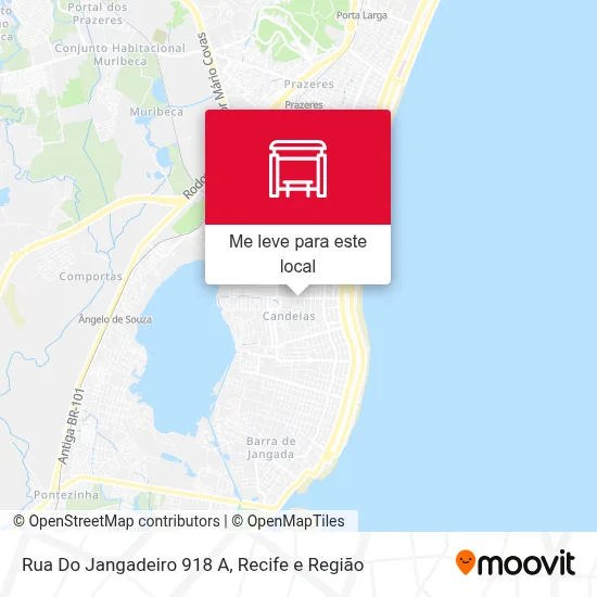Rua Do Jangadeiro 918 A mapa