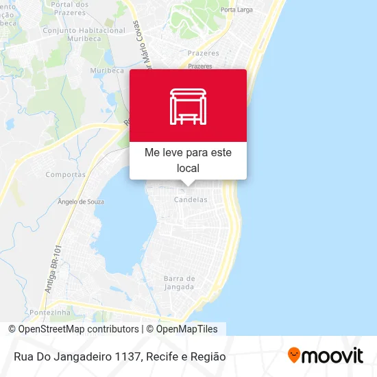 Rua Do Jangadeiro 1137 mapa