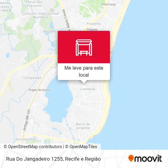 Rua Do Jangadeiro 1255 mapa