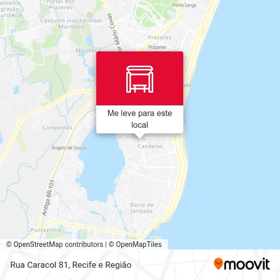 Rua Caracol 81 mapa