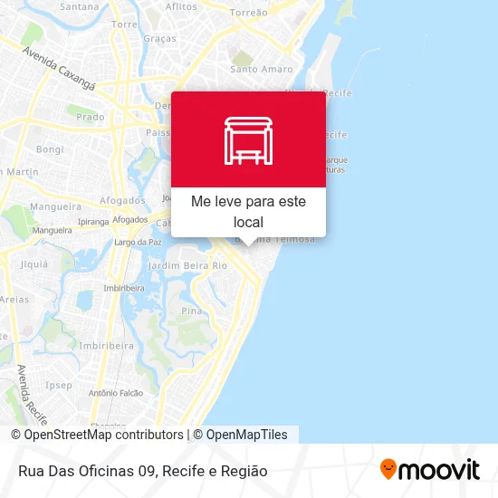 Rua Das Oficinas 09 mapa
