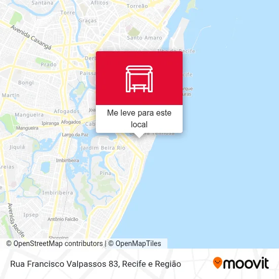 Rua Francisco Valpassos 83 mapa