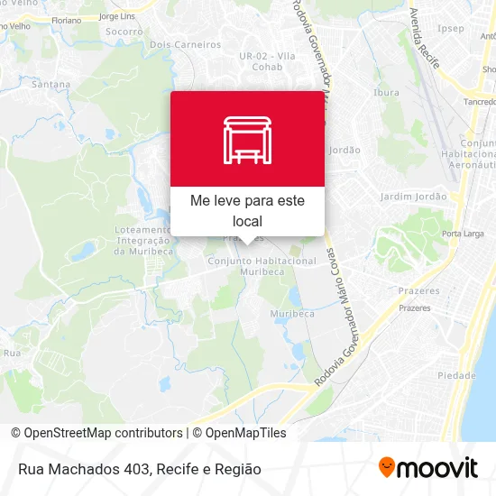 Rua Machados 403 mapa