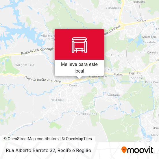 Rua Alberto Barreto 32 mapa