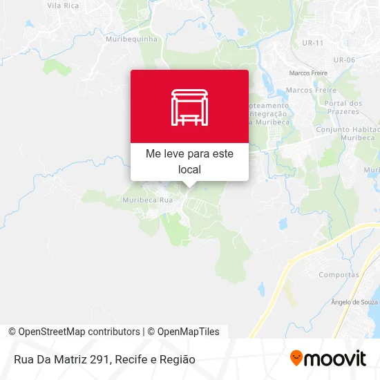 Rua Da Matriz 291 mapa