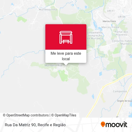 Rua Da Matriz 90 mapa