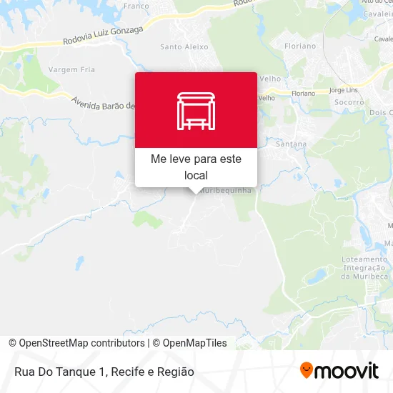 Rua Do Tanque 1 mapa