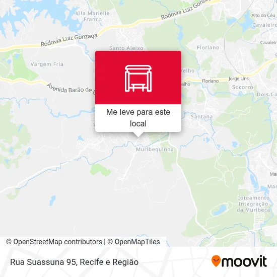 Rua Suassuna 95 mapa