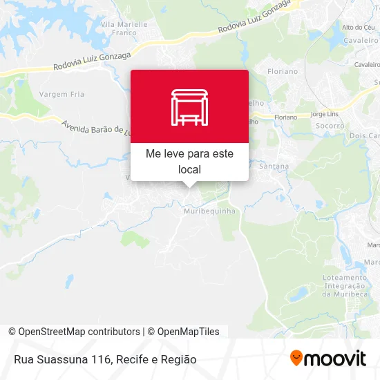 Rua Suassuna 116 mapa