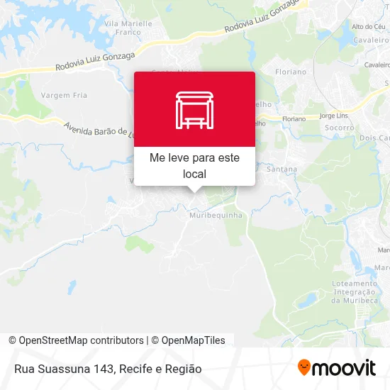 Rua Suassuna 143 mapa