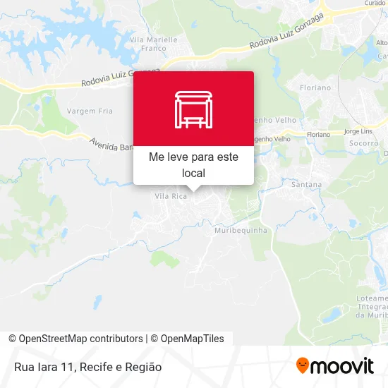 Rua Iara 11 mapa