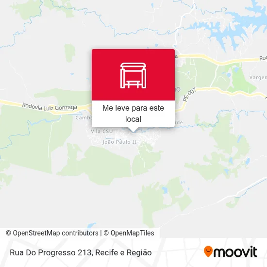 Rua Do Progresso 213 mapa