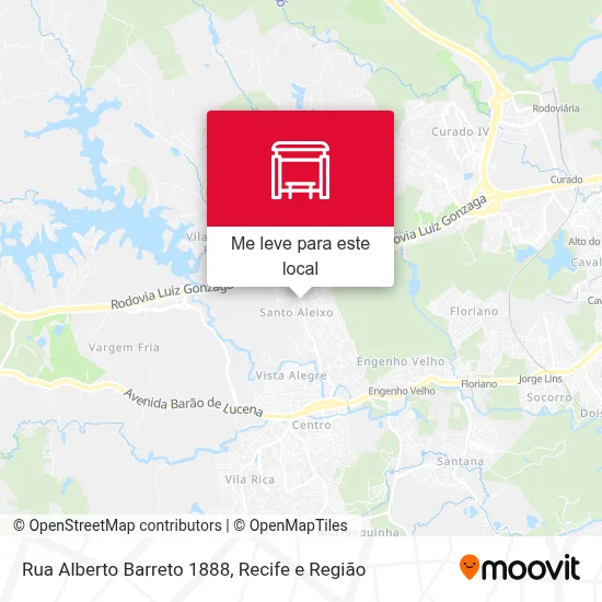 Rua Alberto Barreto 1888 mapa