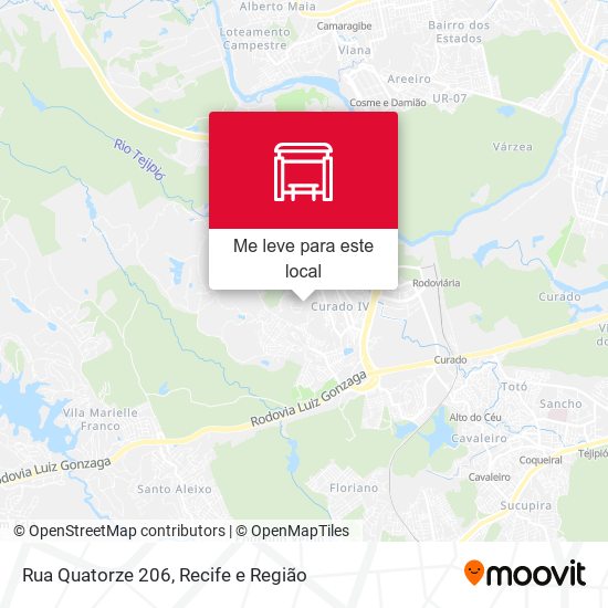Rua Quatorze 206 mapa