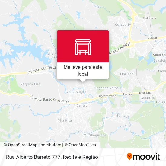 Rua Alberto Barreto 777 mapa