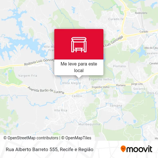 Rua Alberto Barreto 555 mapa