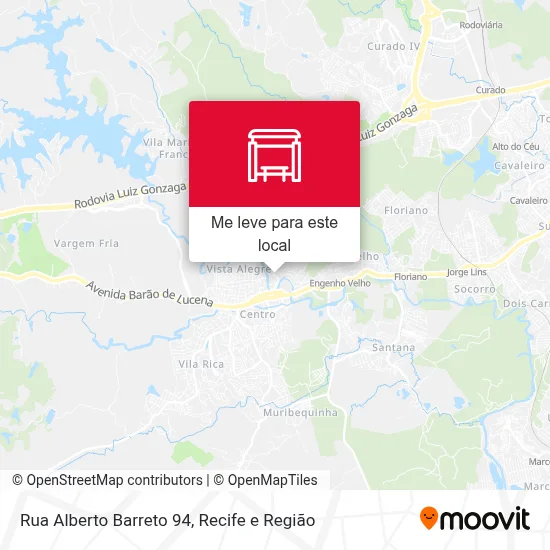 Rua Alberto Barreto 94 mapa