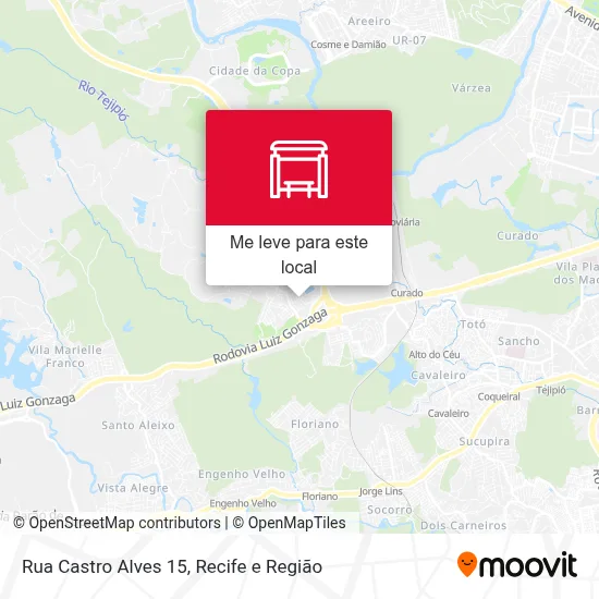 Rua Castro Alves 15 mapa
