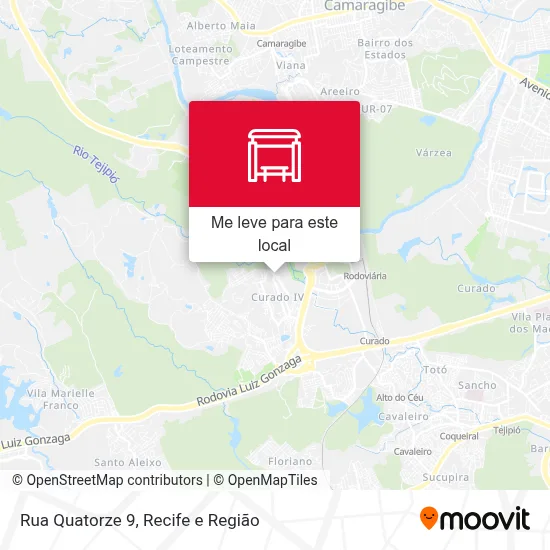 Rua Quatorze 9 mapa