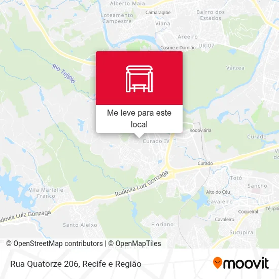 Rua Quatorze 206 mapa
