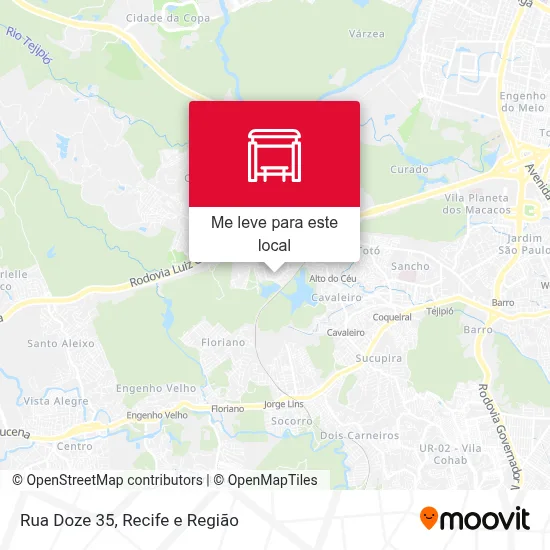 Rua Doze 35 mapa