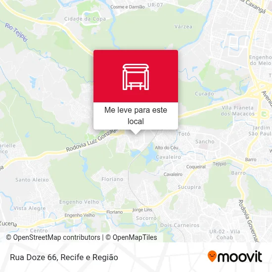 Rua Doze 66 mapa