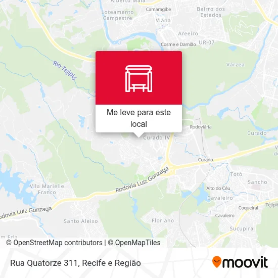 Rua Quatorze 311 mapa