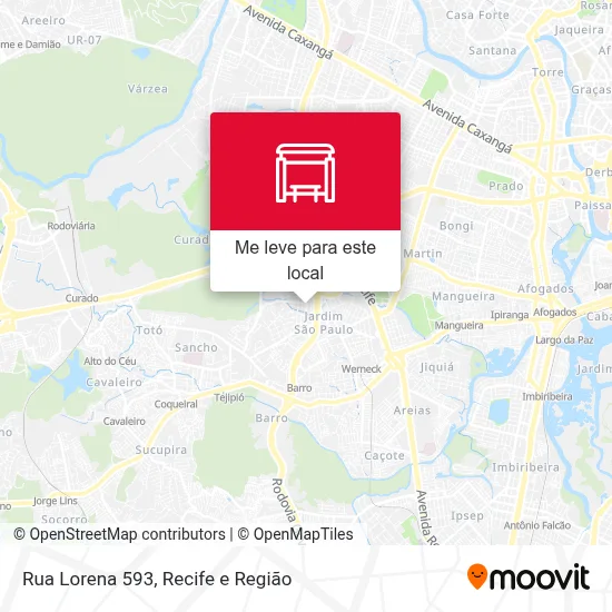 Rua Lorena 593 mapa