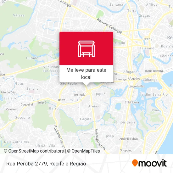 Rua Peroba 2779 mapa