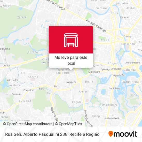 Rua Sen. Alberto Pasqualini 238 mapa