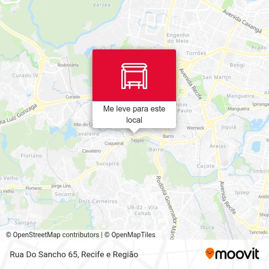 Rua Do Sancho 65 mapa