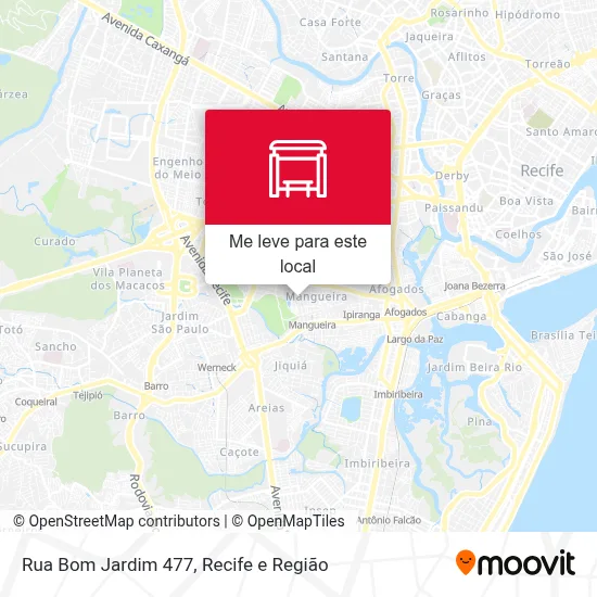 Rua Bom Jardim 477 mapa