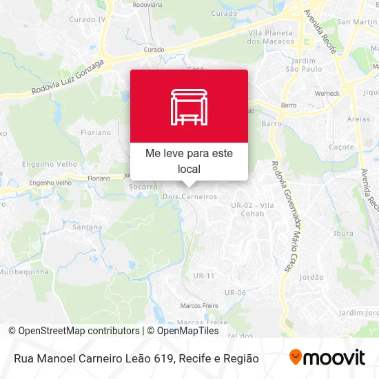 Rua Manoel Carneiro Leão 619 mapa