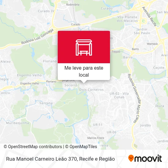 Rua Manoel Carneiro Leão 370 mapa